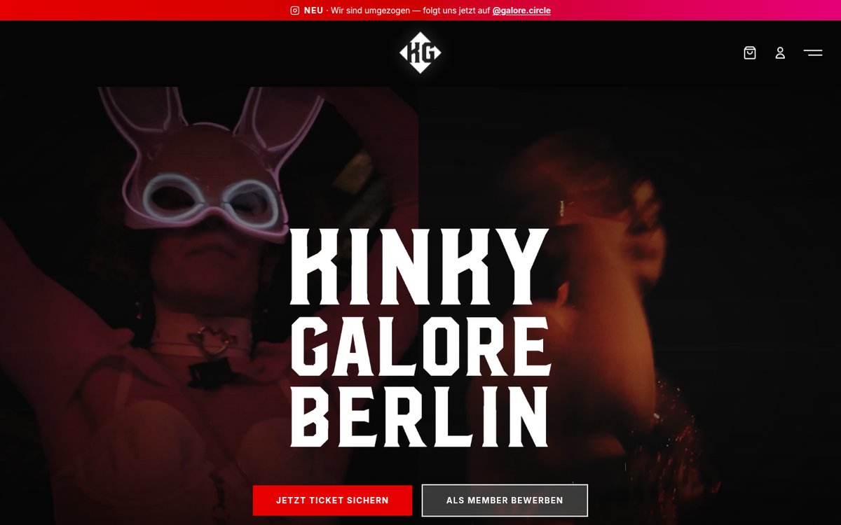 Kinky Galore Berlin — sex-positive social platform